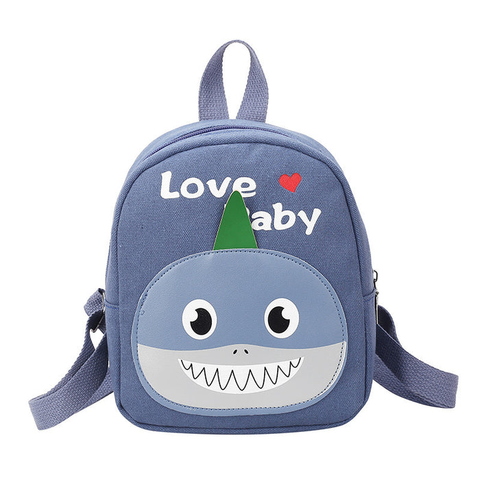 Wholesale Cartoon Soft Cute Canvas Backpack JDC-BP-YuanDuo001