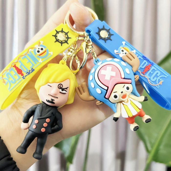 Wholesale PVC Cartoon Doll Keychain JDC-KC-WuYi217