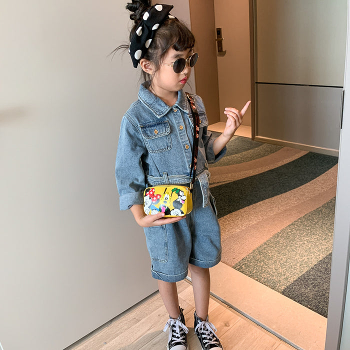 Wholesale Children's bag, personalized shoulder bag, fashionable and stylish crossbody bag