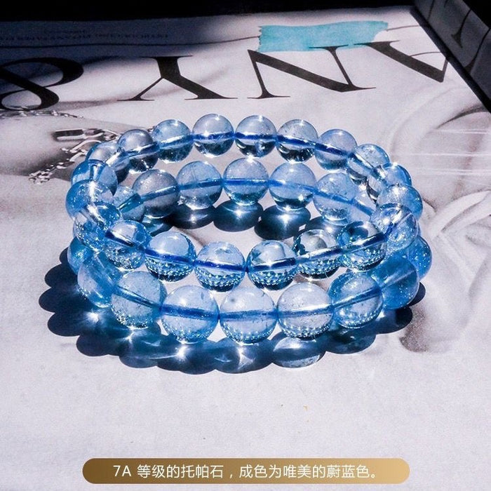 Wholesale Round bead bracelet, sapphire bracelet
