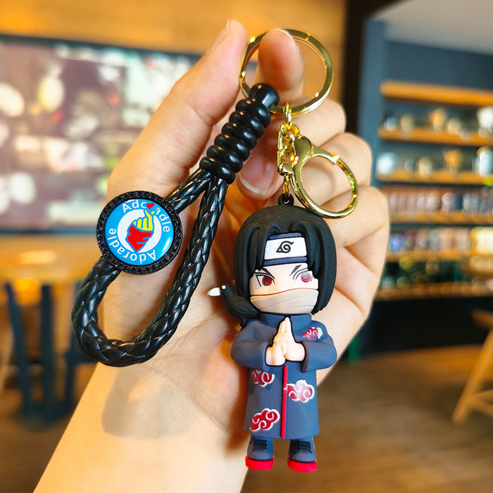 Wholesale Cartoon Doll Rubber Keychain JDC-KC-Tingm018