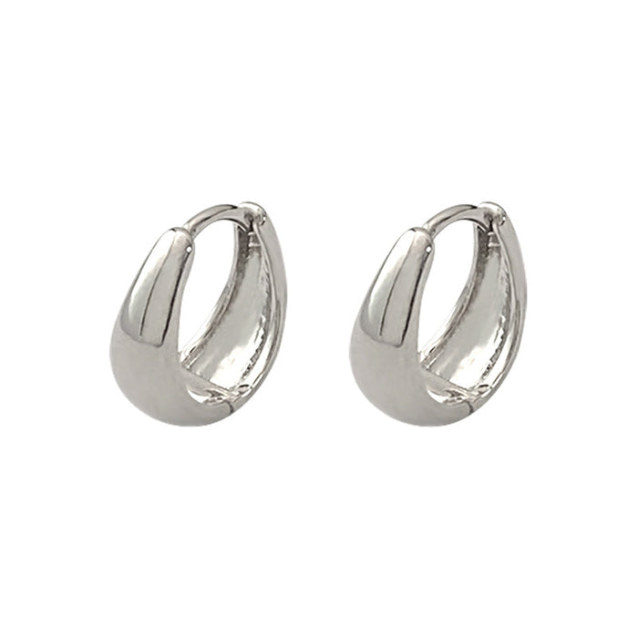 Wholesale Earrings, Silver Needles, Earrings, Women's Simple Earrings, Earrings, Bone Nails, High End Circles, Earrings