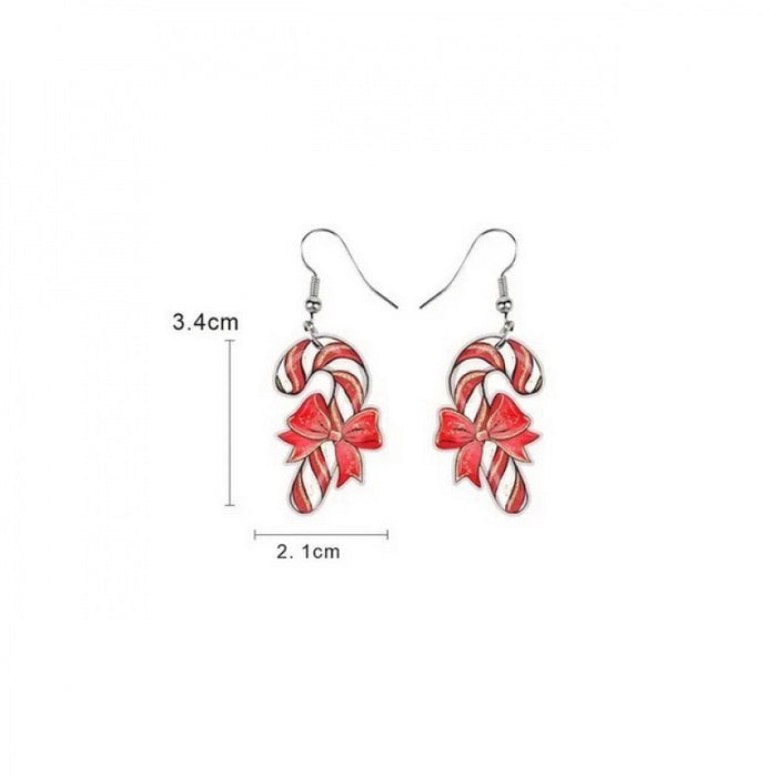 Wholesale Acrylic Flat  Earrings Holiday Ornaments Animal Cute Earrings