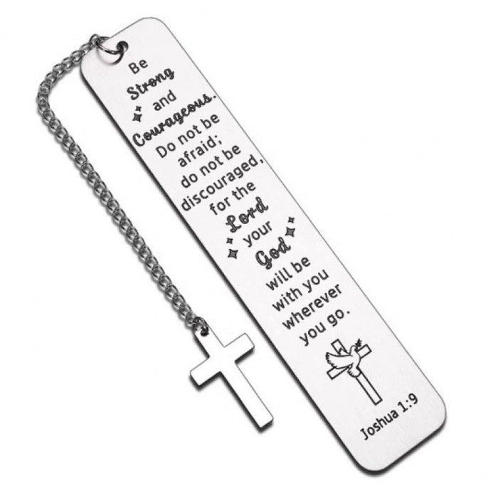 Wholesale Stainless Steel Frosted Bookmark JDC-BM-TangMumao001