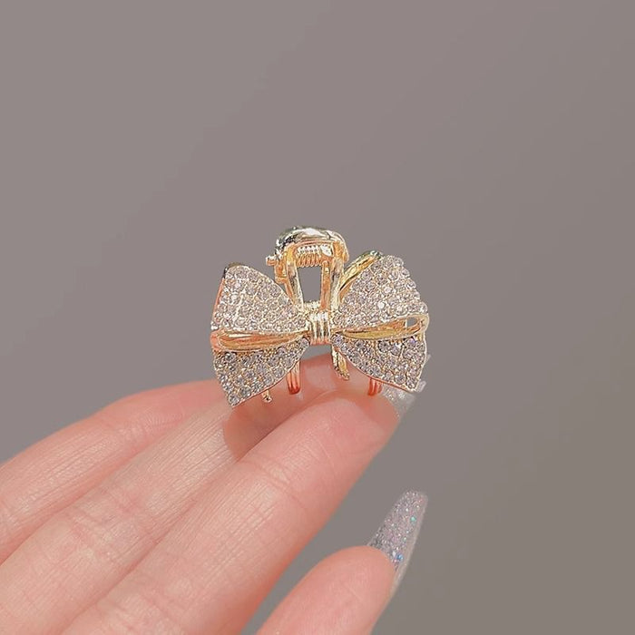 Wholesale Bow Tie Small Grabber Headwear Princess Head Hairpin