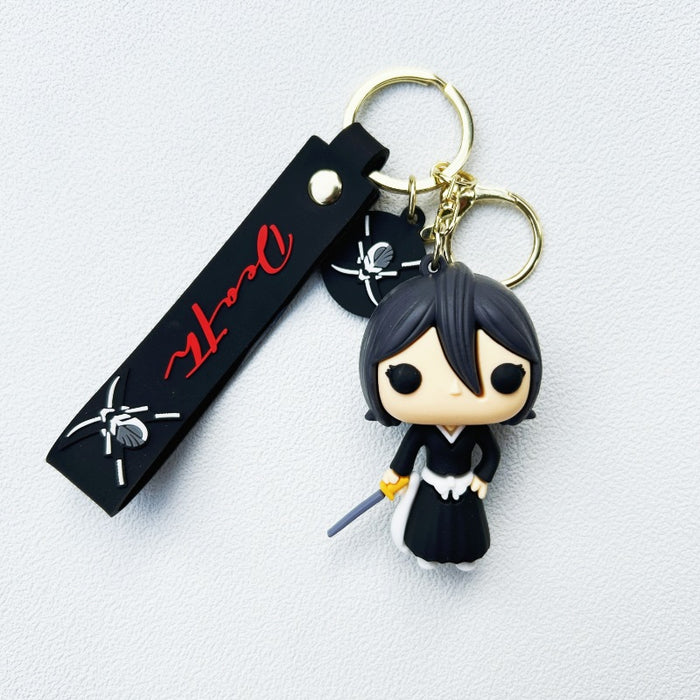 Wholesale PVC Cartoon Doll Keychain JDC-KC-WuYi171