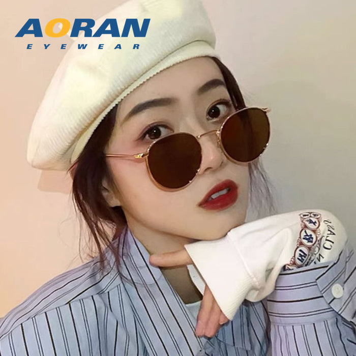 Wholesale Polarized Sunglasses Women's  Round Sunscreen UV  Sunglasses