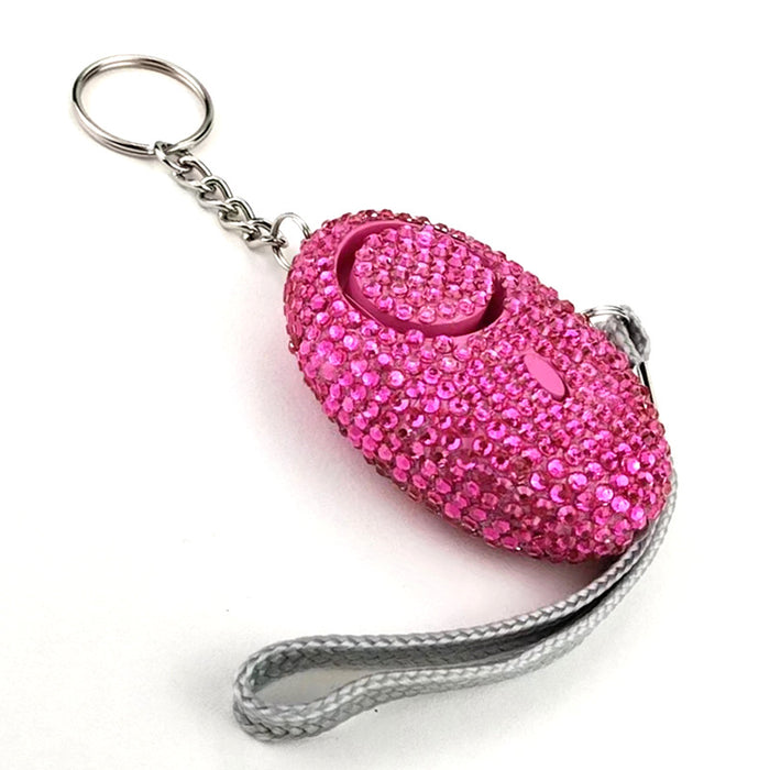 Wholesale Diamond Studded Personal Safety Alarm Chic Purple Fashion Accessory For Gift And Boutique Resale