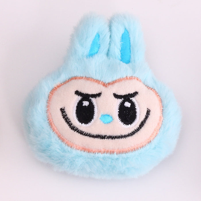 Wholesale Cartoon Brooch Plush Batch Cute Cloth Doll Toy Bag Pendant Clothing Accessories