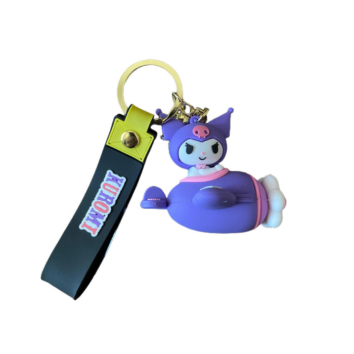 Wholesale Cartoon Doll Silicone Keychain JDC-KC-MingT063