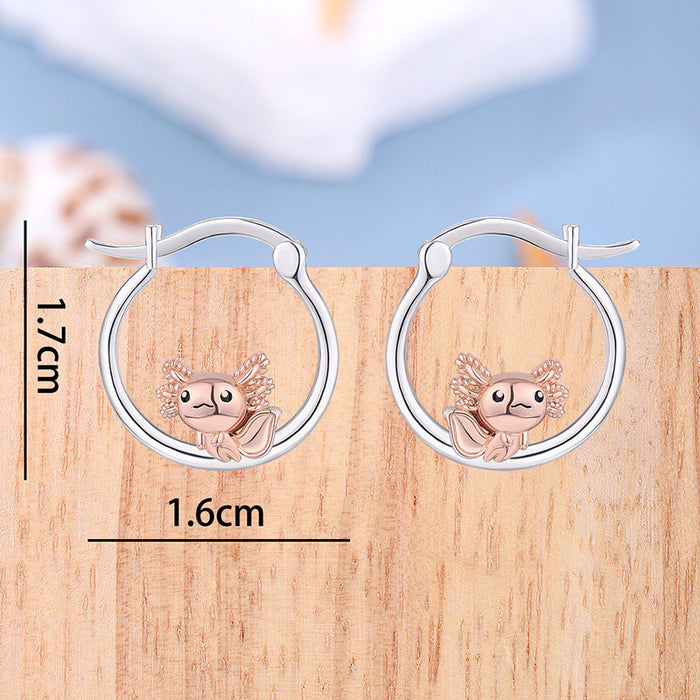 Wholesale  S925 Silver Cartoon Cute Earrings