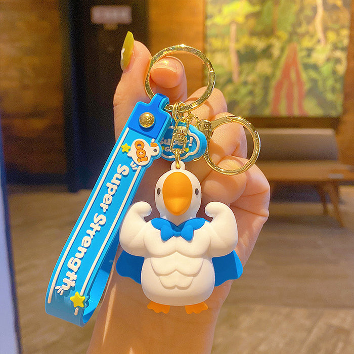 Wholesale Creative Mighty Goose Keychain