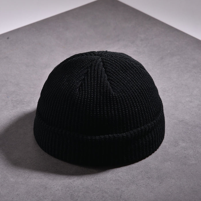 Wholesale Autumn and Winter Black Melon Skin Wool Hat JDC-FH-Shangy002