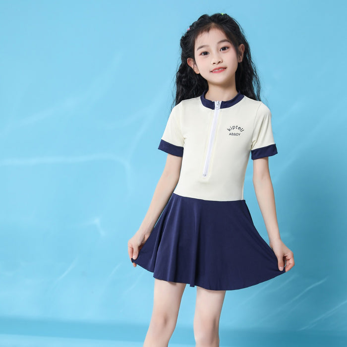 Wholesale Quick drying swimsuit for girls, hot spring jumpsuit, swimsuit