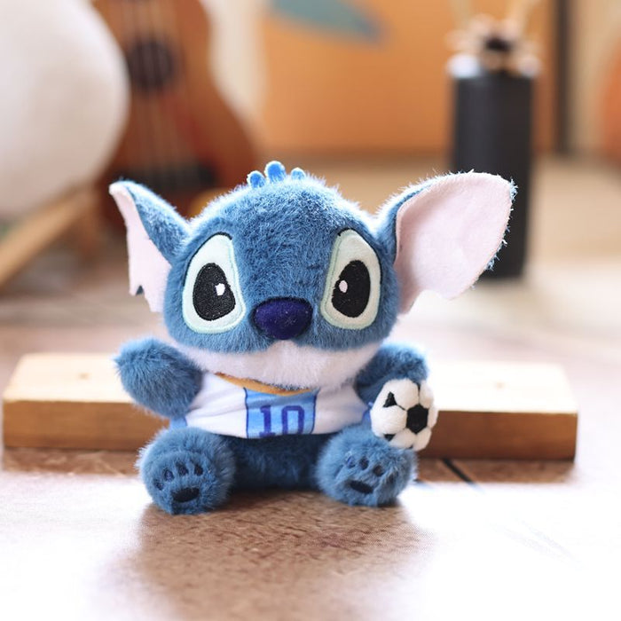 Wholesale Cute Sports Pendant Plush Toy Doll Rock  Bag Pendant Keychain Doll