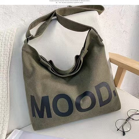 Wholesale Crossbody bag, large capacity canvas bag