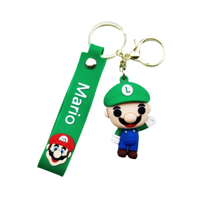 Wholesale PVC cartoon doll bicycle keychain JDC-KC-WuYi109