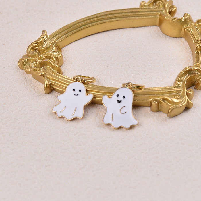 Wholesale  Earrings Collection Cute Cartoon Fun Ghost Pumpkin Skull Earrings