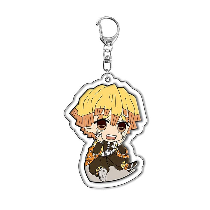 Wholesale Anime character acrylic keychain pendant