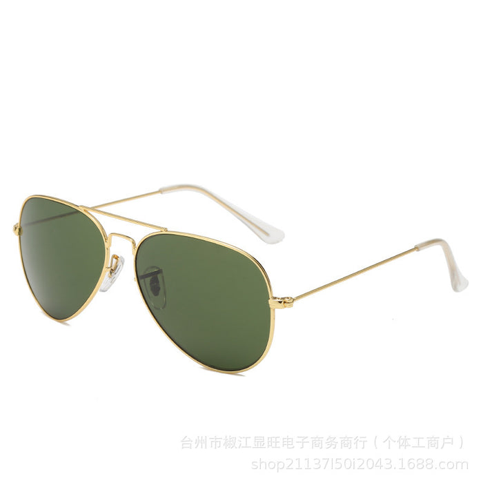 Wholesale Aviator Sunglasses Tempered Style 3025 Women 3026 Men Driving Toad Glasses