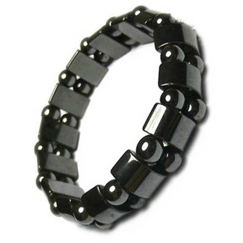 Wholesale Hematite Half Moon Bead Magnetic Bracelet JDC-BT-NHong017