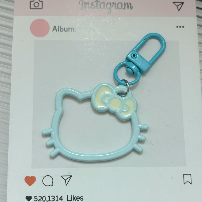 Wholesale Cute cartoon cat paw keychain