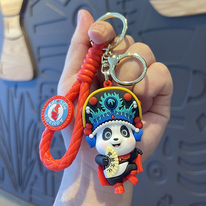 Wholesale Peking Opera Panda Keychain JDC-KC-OuBu004