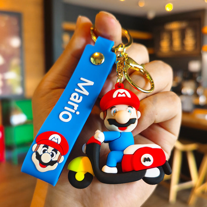 Wholesale Cartoon Doll 3D Rubber Keychain JDC-KC-Tingm076