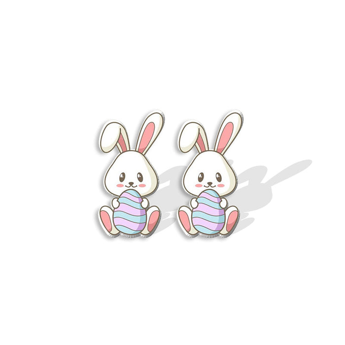 Wholesale Earrings Acrylic Cute Cartoon Animation (M) JDC-ES-XiangL064