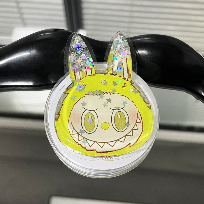 Wholesale Creative Flowing Sand Soft Pack Cartoon Phone Stand