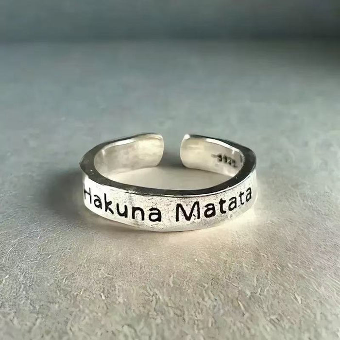 Wholesale  Ring for Men and Women  Meaning Carefree Dream Come True Couple Open Ring