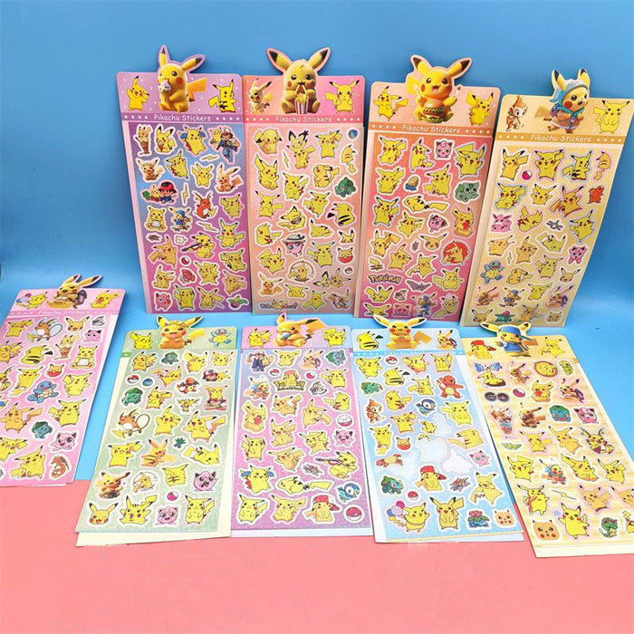 Wholesale Colorful and cute cartoon laser stickers