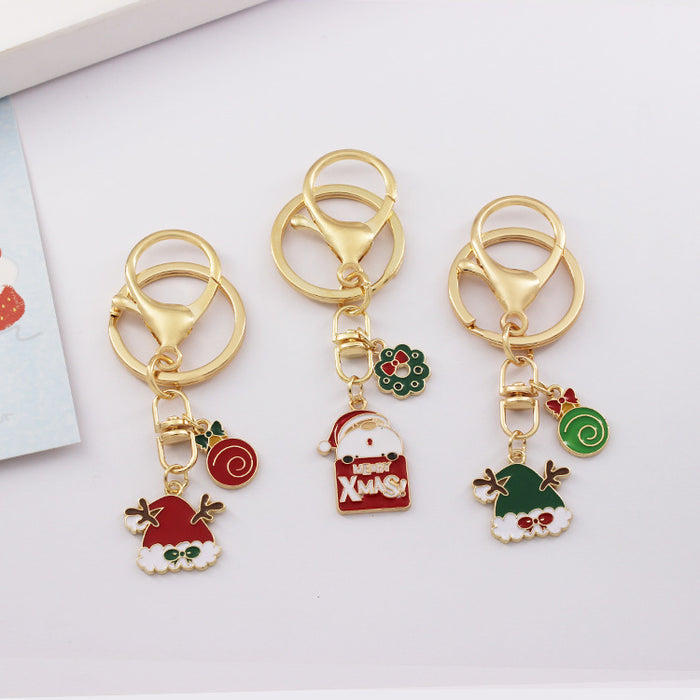 Wholesale Christmas Keychains JDC-KC-QiChen004