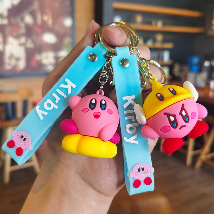 Wholesale Cartoon Silicone Doll Keychain JDC-KC-Tingm301