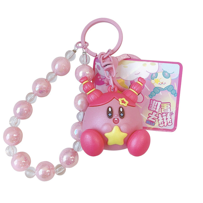 Wholesale Beaded Planet Keychain JDC-KC-GSWA014