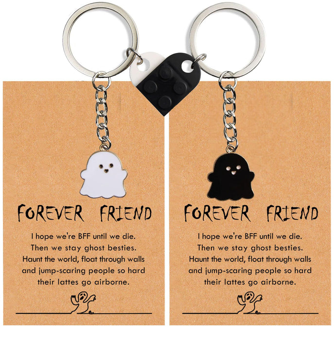 Wholesale Alloy Ghost Keychain  Dark Style Car Key Accessory Gift MOQ:2