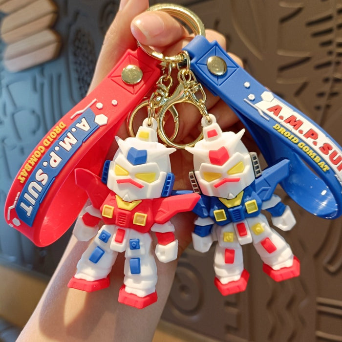 Wholesale Cartoon Doll Silicone Keychain JDC-KC-MingT269