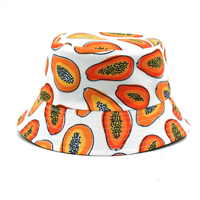 Wholesale New Hat Pattern Printed Sunshade Fisherman's Hat Outdoor Leisure Versatile Pot Hat