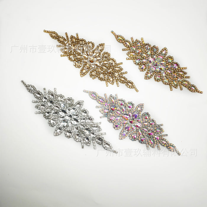 Wholesale DIY colorful rhinestone clothing accessories