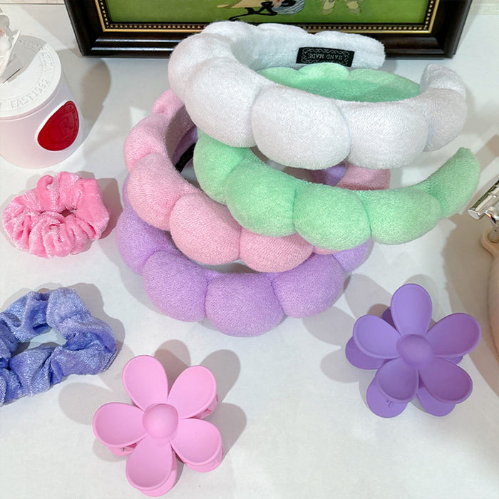 Wholesale Candy Color Cloud Set Fabric Headband JDC-HD-ChaoXuan002