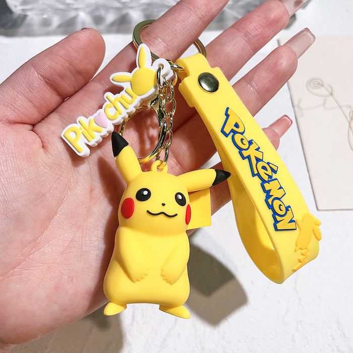 Wholesale Cartoon Silicone Doll Keychain JDC-KC-QiChao018