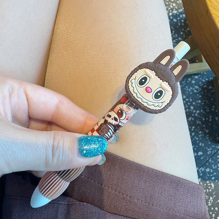 Wholesale Cute little rabbit press pen ins cute girl heart gel pen