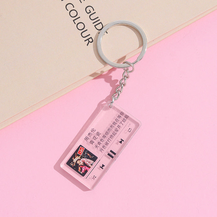 Wholesale Cartoon Cute Acrylic Keychain JDC-KC-AnDao005