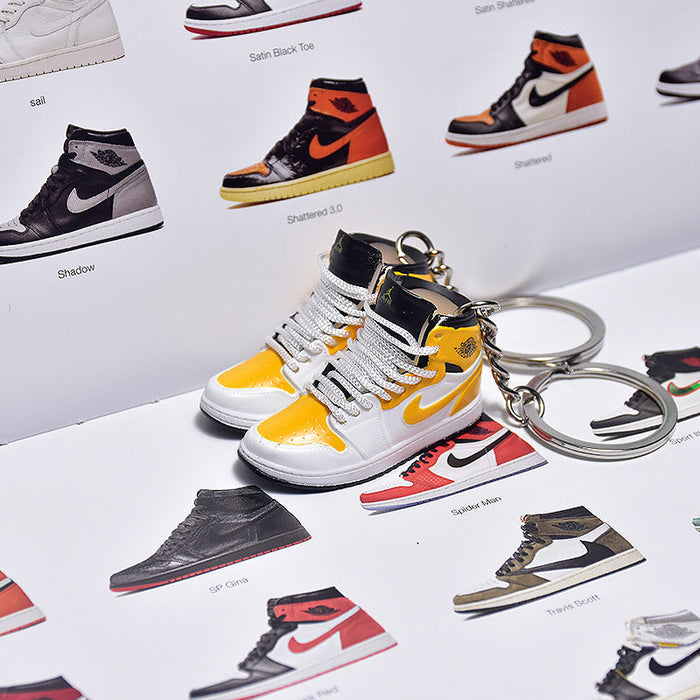 Wholesale Mini Basketball Shoes Keychain JDC-KC-LCheng001