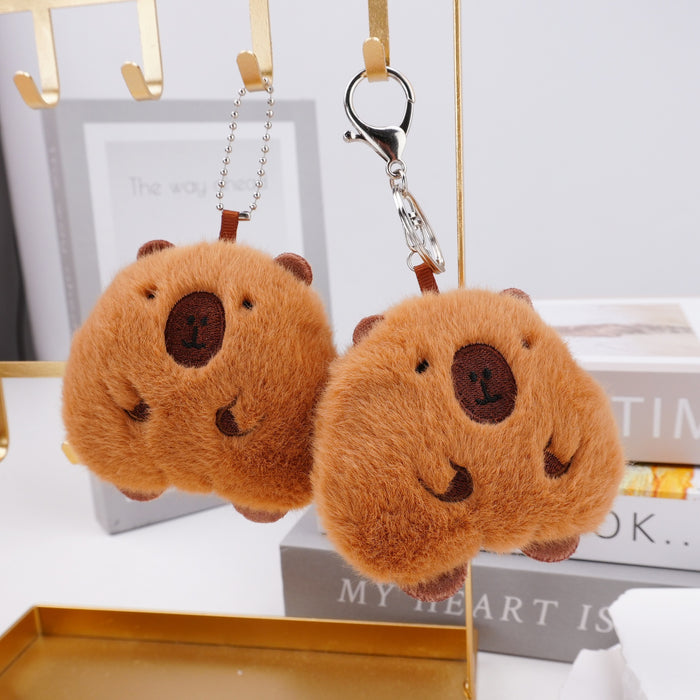 Wholesale Cute Pig Squeaky Plush Keychain Pendant Squeaky Plush Doll Hanging