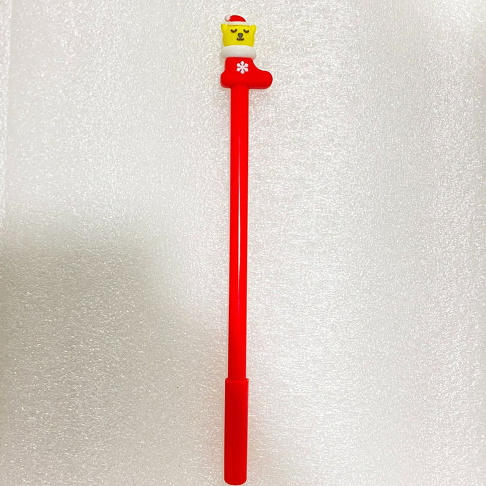 Wholesale Christmas gel pen carbon pen primary school student gift prize Christmas stationery gift water pen