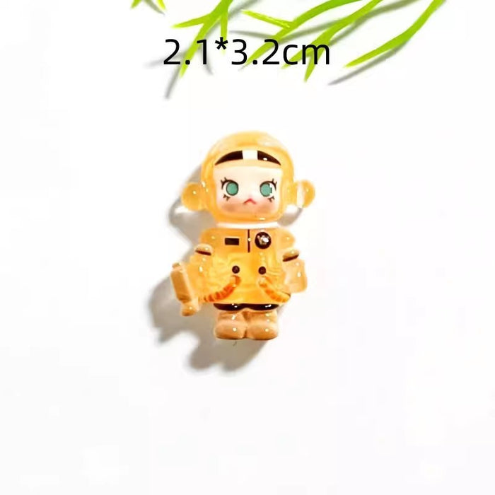 Wholesale Cute Astronaut Refrigerator Magnet Refrigerator Magnetic Sticker Personalized Creative Message Board Decorative Sticker