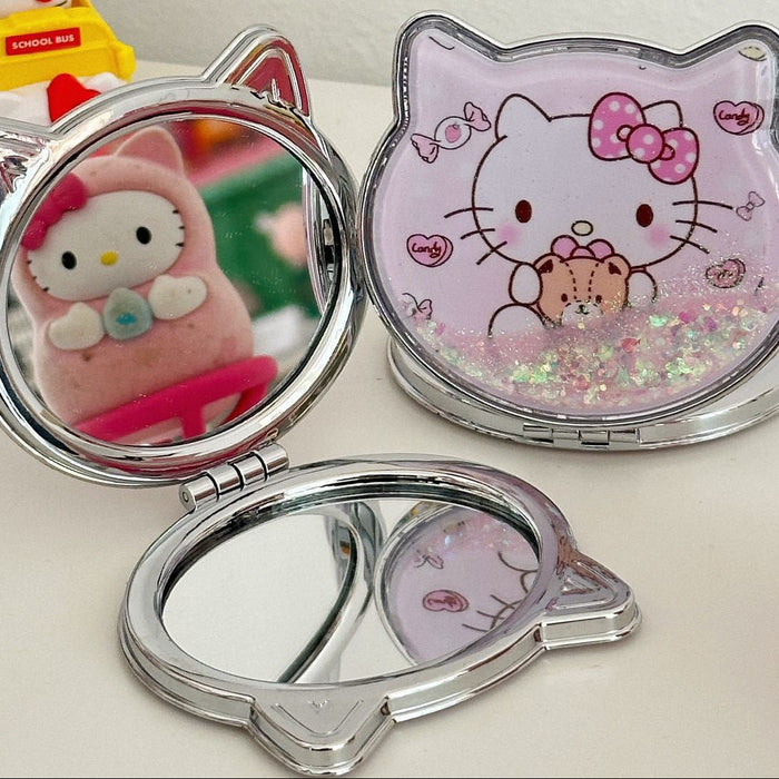 Wholesale quicksand small mirror