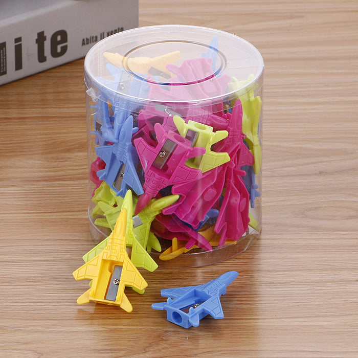 Wholesale Plastic Candy Color Small Pencil Sharpener JDC-PS-Liuj001