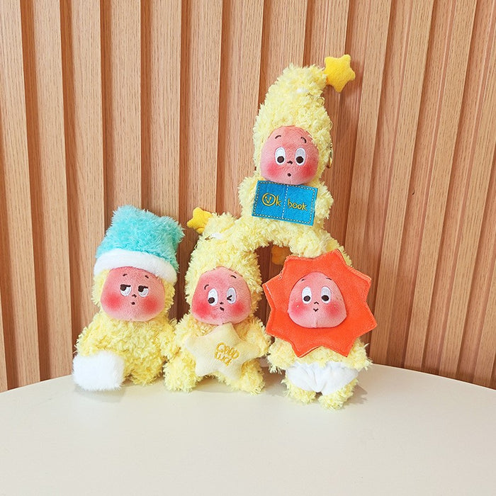 Wholesale Star Man Plush Pendant Doll Mini Bag Pendant Keychain Star Man Blind Box Doll